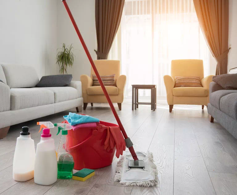 wysprzątane mieszkanie